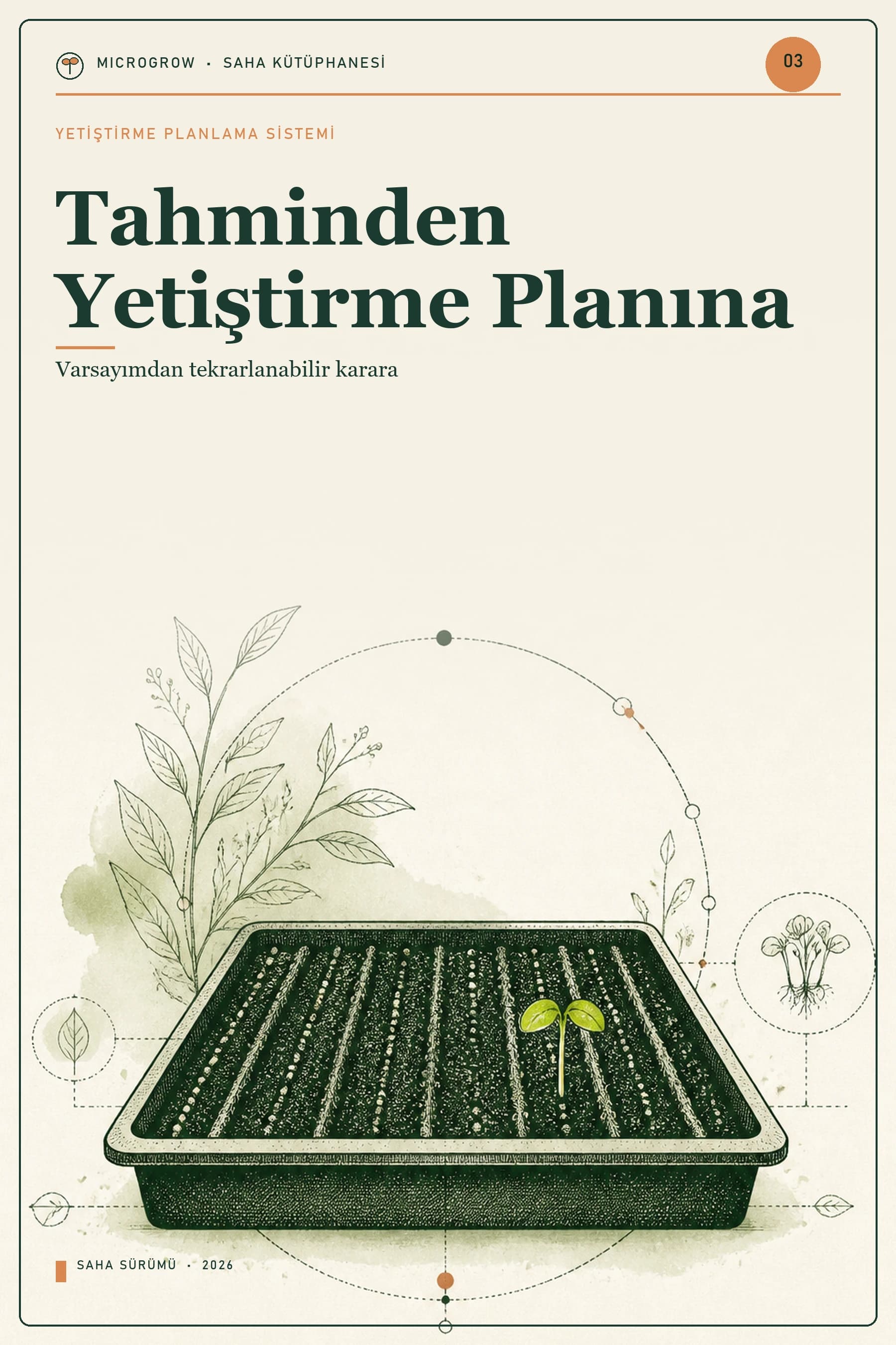 Tahminden Yetiştirme Planına