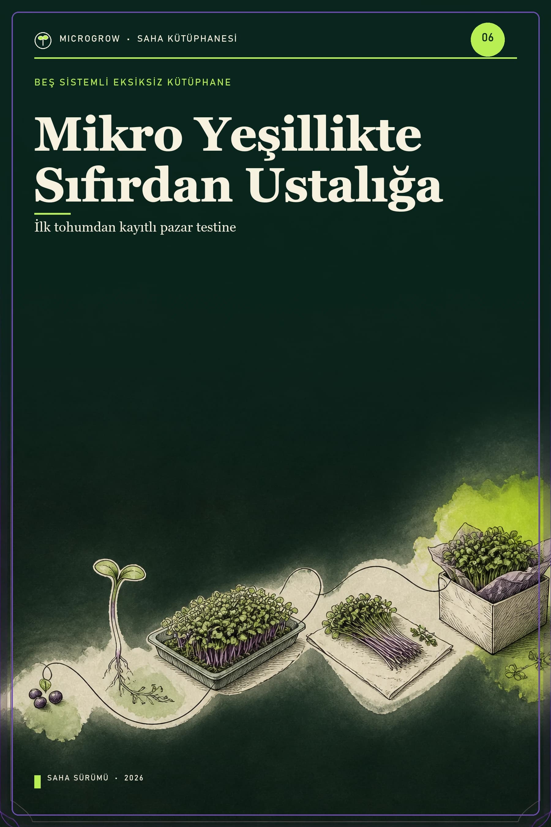Mikro Yeşillikte Sıfırdan Ustalığa