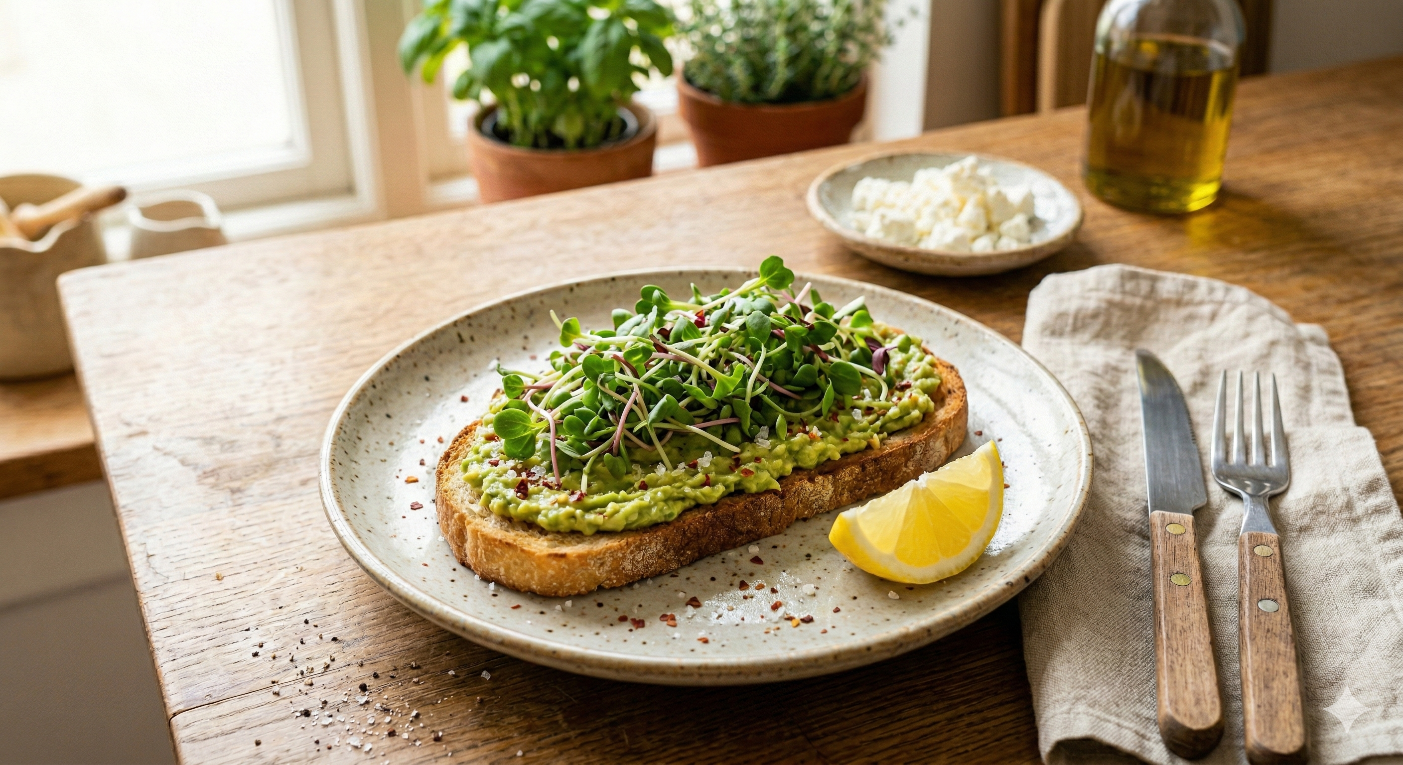 Avocado & Radish Toast