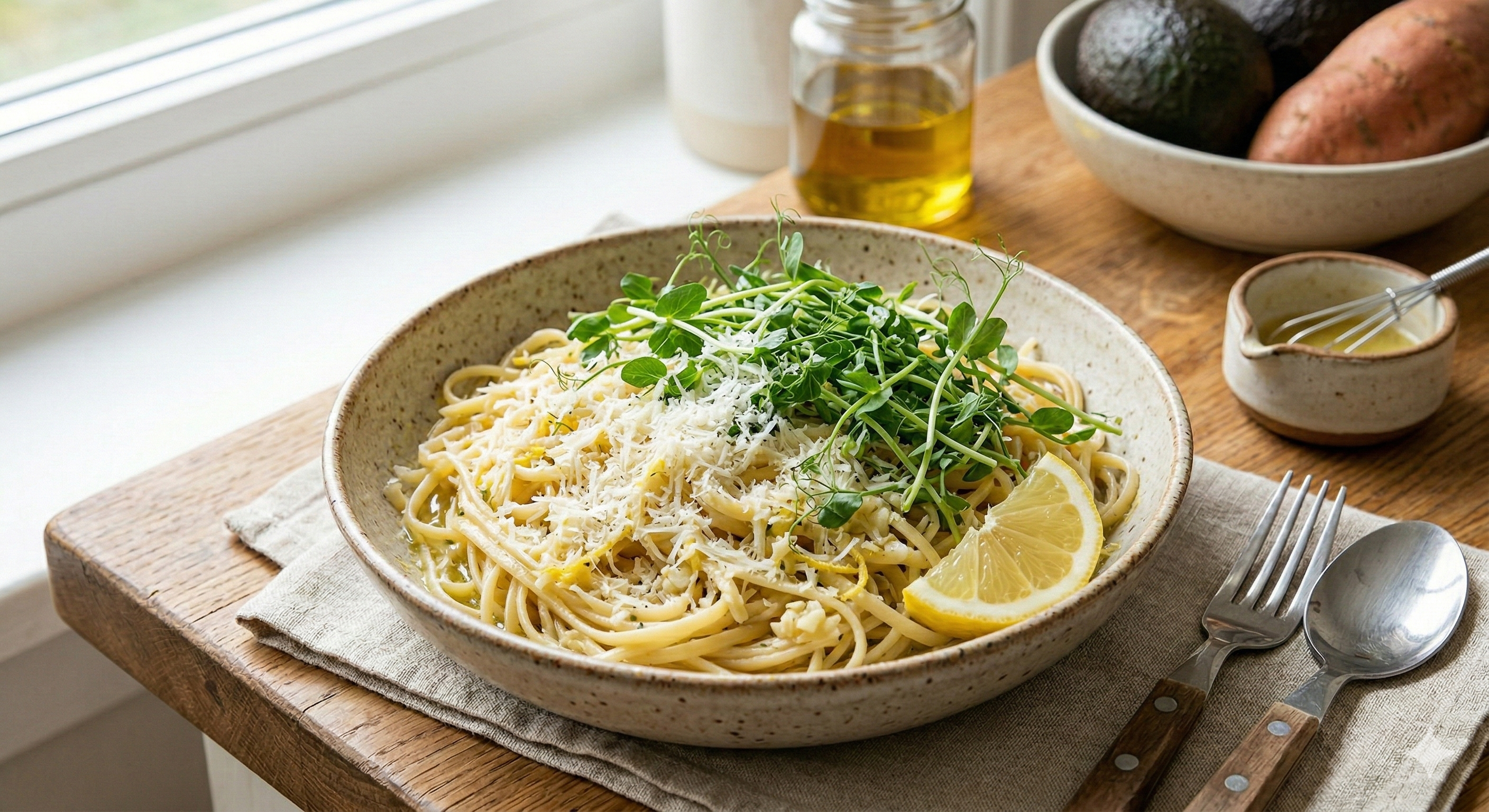 Lemony Summer Pasta